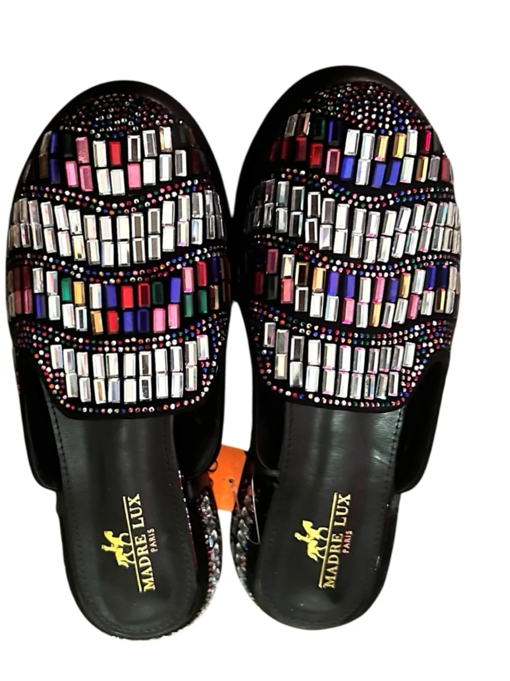 Madre Lux Embellished Flat Sandals for Women
